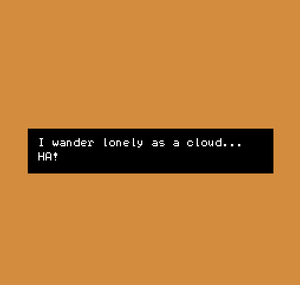 play I Wander Lonely As A Cloud