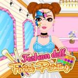 Fashion Doll Facial Painting