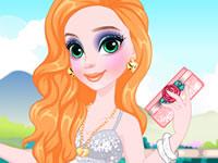 play Anna'S Glittery Fashion