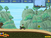 play Ben10 Hills Ride Game