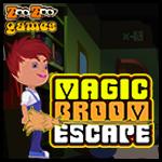 play Zoozoo Magic Broom Escape
