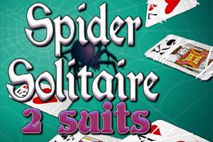play Spider Solitaire 2 Suits