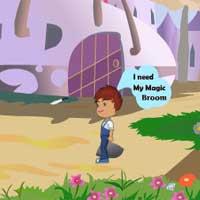 play Magic Broom Escape