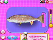 play Cooking Fresh Red Fish Game