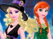 play Frozen Team Halloween Halloween