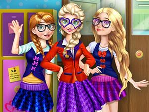 play Princess College Fashion