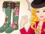 Barbie Autumn Wellies game