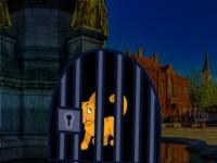 play Yellow Cat Cage Escape