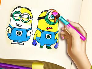 play Mini Coloring Book