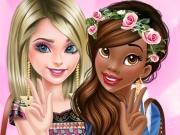 play Elsa And Tiana Bffs