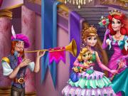 play Anna And Ariel Dressup