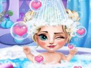 play Ice Queen Baby Bath