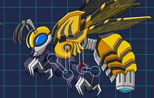 play Toy Jurassic Robot Bee