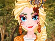 play Elsa Thanksgiving Face Painting