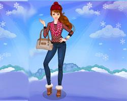 play Girls Winter Dress Up