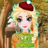 play Thanksgiving Face Painting