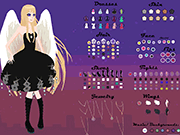 play Party Angel Dress Up Game