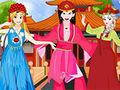 Princesses Chinese Folk Dance game