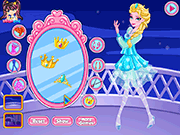 play Frozen Elsa'S Magical Frosty Fashion Game