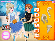 play Elsa And Anna Chat Game