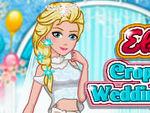 Elsa Crop Top Wedding Crown