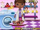 play Doctora Juguetes Washing Dolls