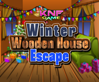 play Winter Wooden House Escape