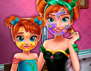 play Ice Princess Anna: Mommy Real Makeover