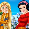 Rapunzel And Snow White Winter Holiday