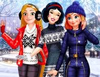 play Princesses Winter Fun