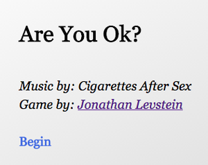 play Are You Ok?