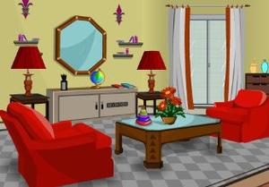 play Gorgeous Living Room Escape