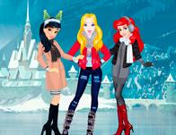 play Princesses Arendelle Christmas Holidays