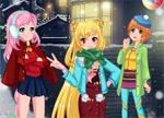 play Winter Friends Dress Up