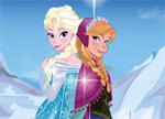 play Frozen Sisters Dress Up