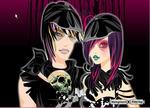play Emo Couple Make Up