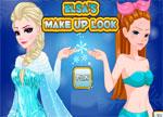 play Elsa Makeup Look