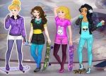 play Princess Skateboards