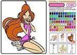 play Winx Coloring Book