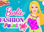 play Barbie Fashion Paint