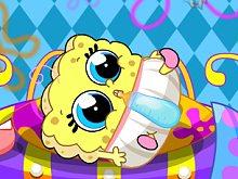 play Spogebob Baby Caring