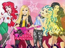 play Barbie In Disney Rock Band