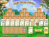 play Magic Towers Solitaire