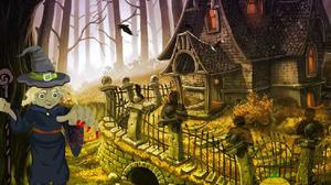 play Halloween Witch Forest Escape