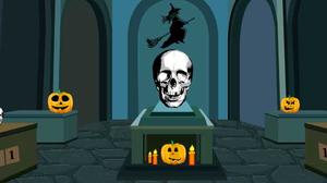 play Toll Halloween Skull Room Escape