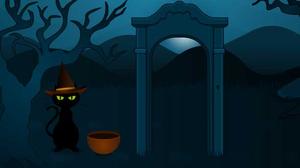 play Halloween Black Cat