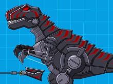 play Robot Dinosaur Black T-Rex