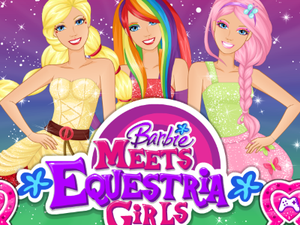 play Barbie Meets Equestria Girls