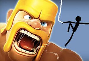 play Spider Stickman: Clash Of Clans