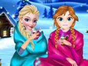 play Frozen Sisters Winter Holiday